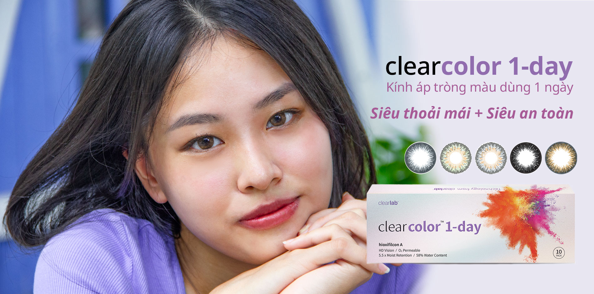 Nhà nhập khẩu và phân phối kính áp tròng clearlab® tại Việt Nam – Công Ty Cổ Phần Optica Việt Nam